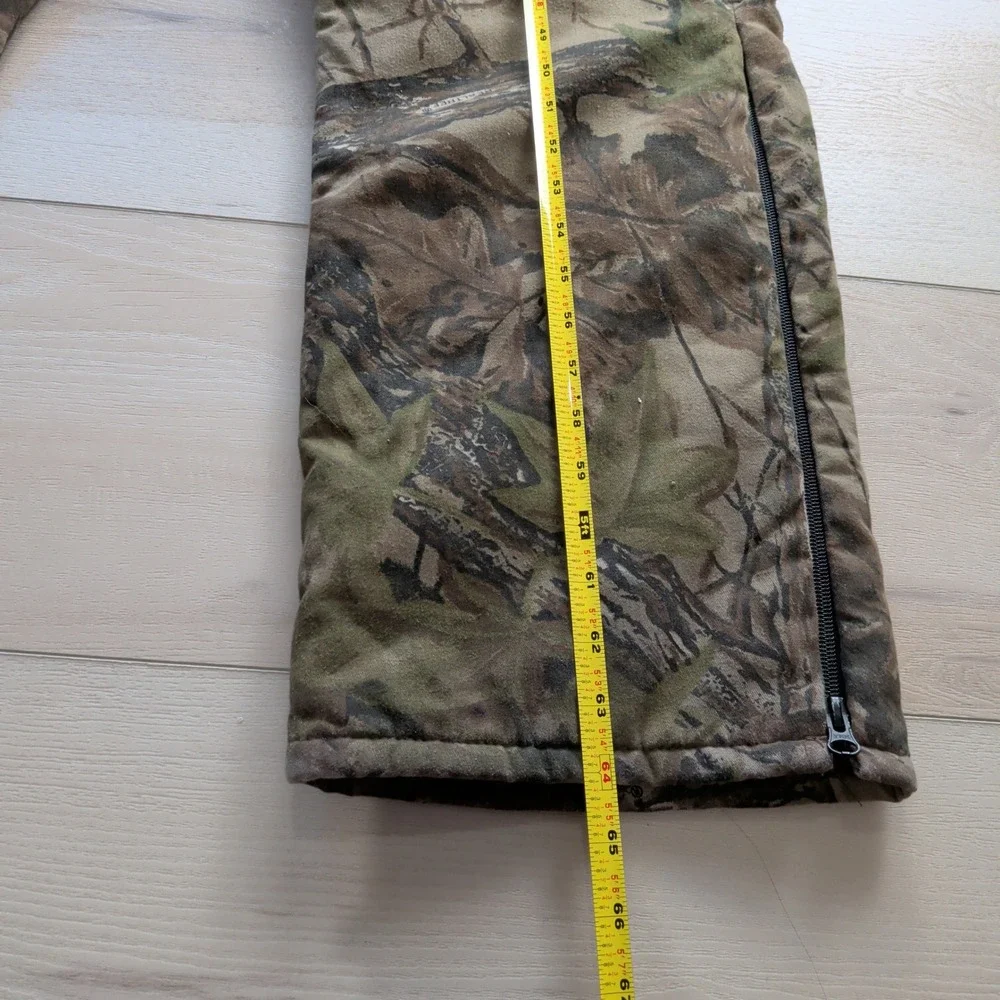 Vintage Walls Blizzard-Pruf Realtree Camo Insulated Coveralls Mens L Tall USA
